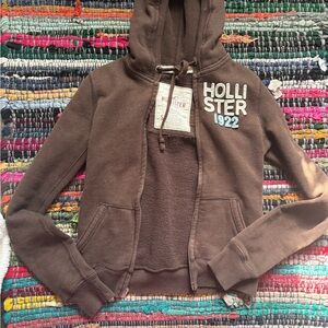 Hollister Chocolate Brown Hoodie